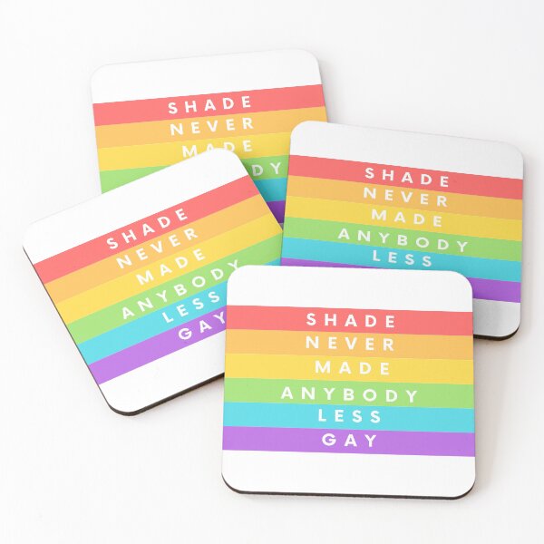 Item preview, Shade Never Made Anybody Less Gay designed and sold by sophiesversion.