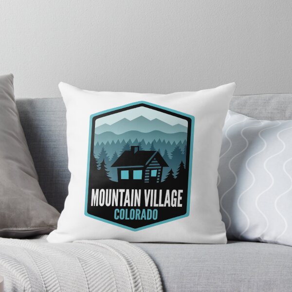 Item preview, Mountain Viillage Colorado Mountain Town Cabin designed and sold by HalpinDesign.