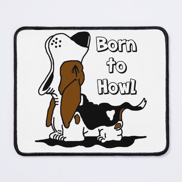 Item preview, Born to Howl Basset Hound designed and sold by imphavok.