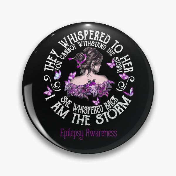 Item preview, Women Epilepsy Warrior I Am The Storm designed and sold by Grooffos.