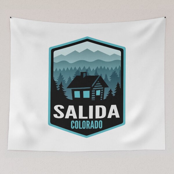 Item preview, Salida Colorado Mountain Town Cabin designed and sold by HalpinDesign.