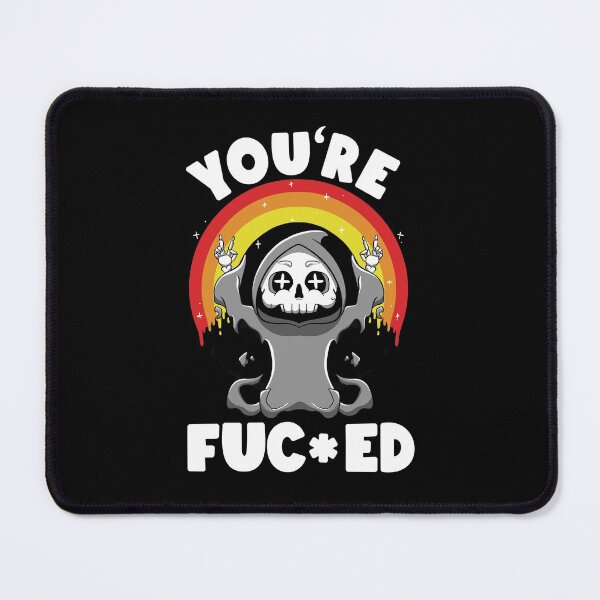 Item preview, Happy Reaper Funny Reaper Black Humor Death Joke Rainbow designed and sold by Lambo-Designs.