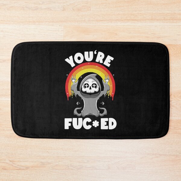 Item preview, Happy Reaper Funny Reaper Black Humor Death Joke Rainbow designed and sold by Lambo-Designs.