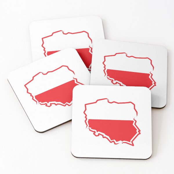 Item preview, Polska flag map designed and sold by estudio3e.