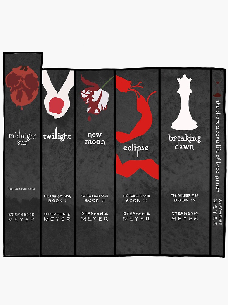 Twilight Book Stack | Sticker