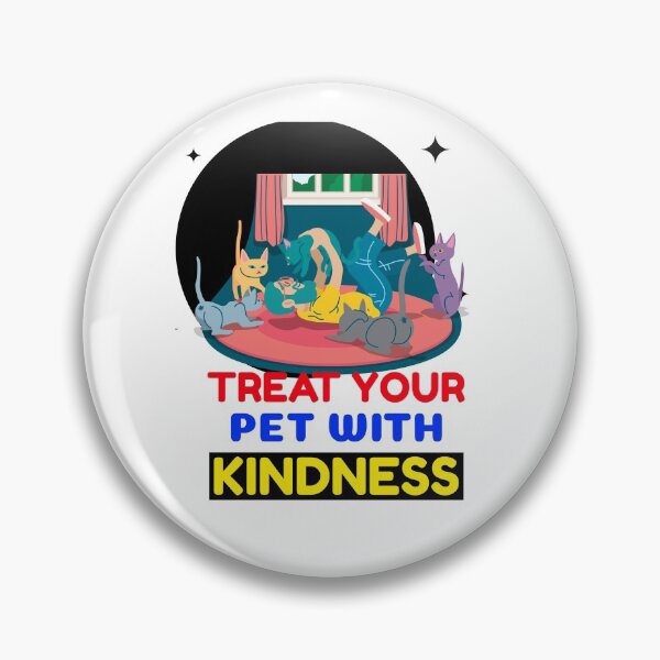 Item preview, TREAT YOUR PET WITH KINDNESS STICKER designed and sold by SuccessfulVibes.