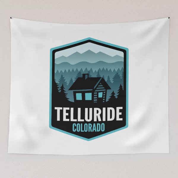Item preview, Telluride Colorado Mountain Town Cabin designed and sold by HalpinDesign.
