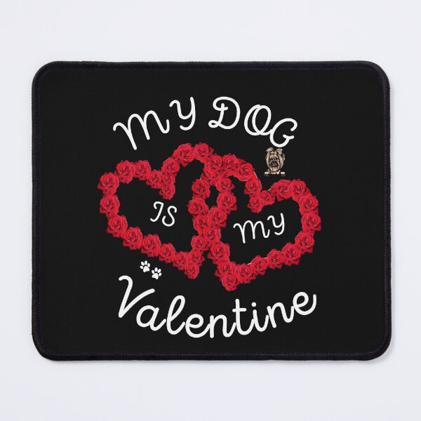 Item preview, My Dog Is My Valentine - Morkie Dog Lover Fun Graphic - Fun Morkie Valentine Gifts Classic T-Shirt designed and sold by PDesigns69.
