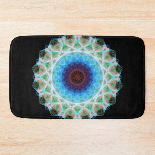 Item preview, Starlight Blue And Colorful Mandala Art - Sharon Cummings designed and sold by Sharon Cummings Art.