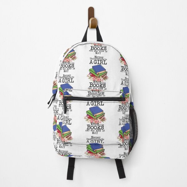 Item preview, Never Underestimate A Girl Who Loves Books And Was Born In May ,Funny Quote For intellectual girls designed and sold by pedrored369.
