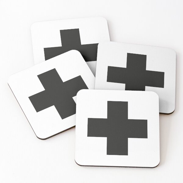 Item preview, Black cross designed and sold by Latte Design.