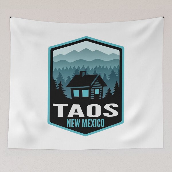 Item preview, Taos New Mexico Mountain Town Cabin designed and sold by HalpinDesign.