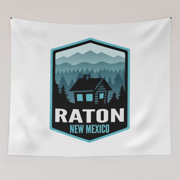 Item preview, Raton New Mexico Mountain Town Cabin designed and sold by HalpinDesign.