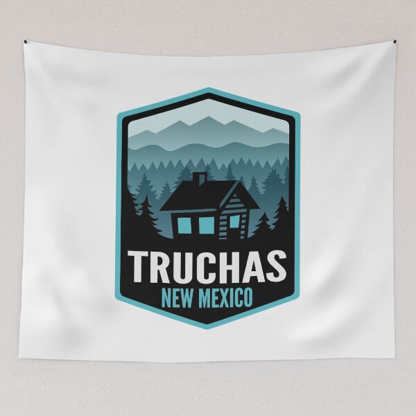 Item preview, Truchas New Mexico Mountain Town Cabin designed and sold by HalpinDesign.