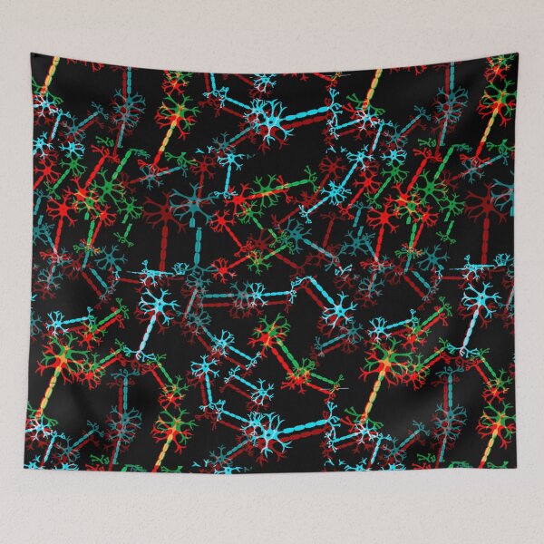 Item preview, Psychedelic Neurons designed and sold by Serotonin4u.