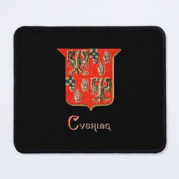 Item preview, Cushing Family Coat of Arms designed and sold by Heraldica.