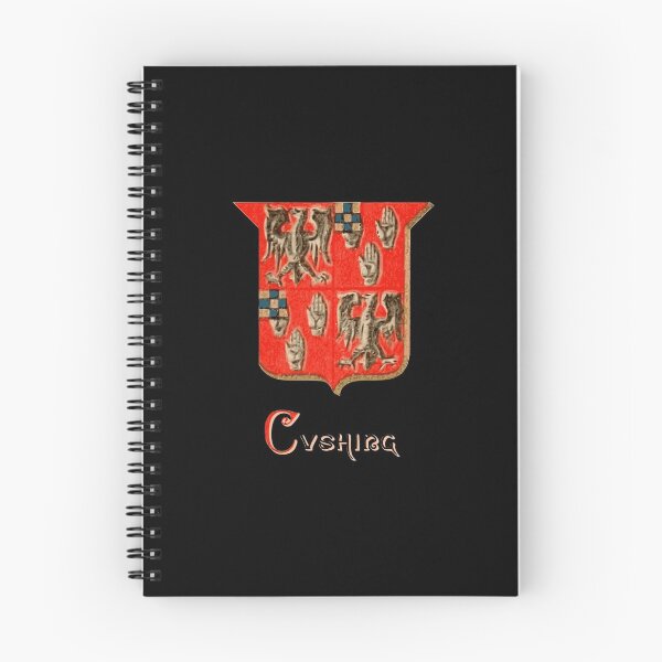 Item preview, Cushing Family Coat of Arms designed and sold by Heraldica.
