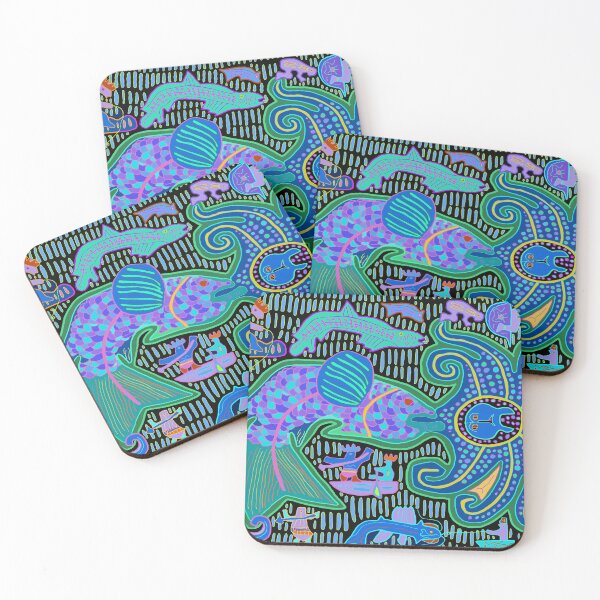 Item preview, Kuna Indian Octopus and Fishermen designed and sold by Esprit-Mystique.