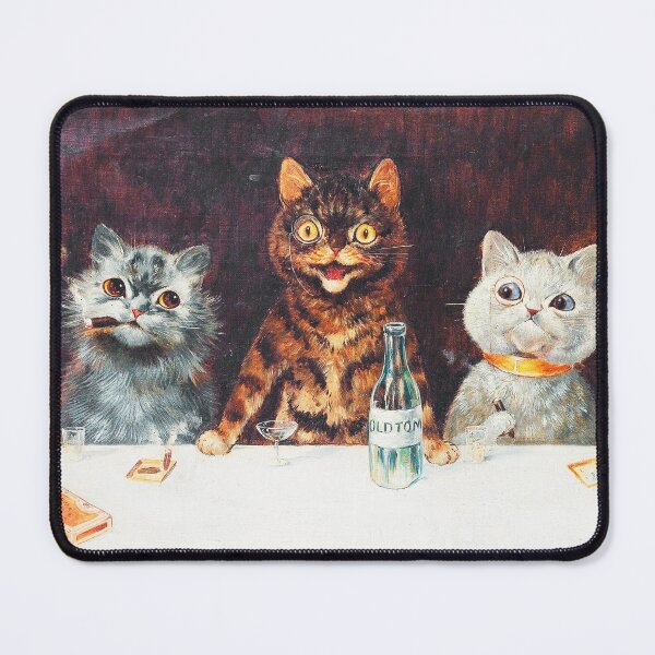 Item preview, Smoke and Drinking Cats designed and sold by BetterDaze.