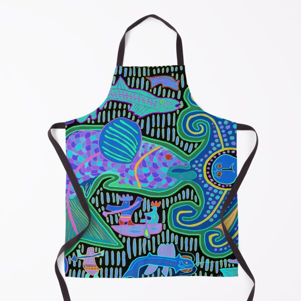 Item preview, Kuna Indian Octopus and Fishermen designed and sold by Esprit-Mystique.