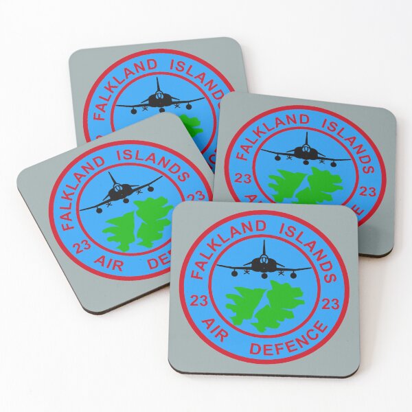 Item preview, 23 Squadron Falkland Air Defense Squadron Round RAF McDonnell Douglas F-4 Phantom Round Patch Royal Air Force Badge Patch Zaps designed and sold by Aviation Theme.