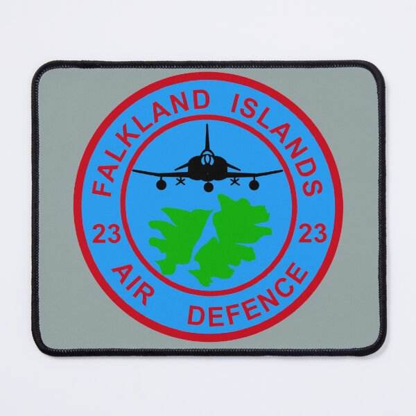 Item preview, 23 Squadron Falkland Air Defense Squadron Round RAF McDonnell Douglas F-4 Phantom Round Patch Royal Air Force Badge Patch Zaps designed and sold by Ade Brown.
