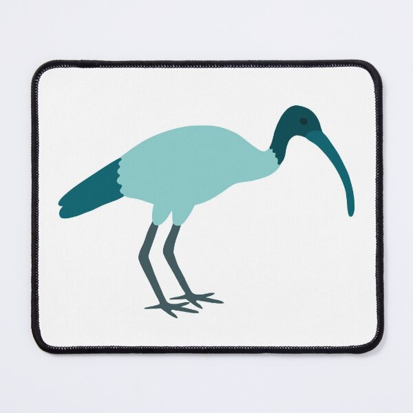 Item preview, Teal Bin Chicken on White designed and sold by Digitaldingo.
