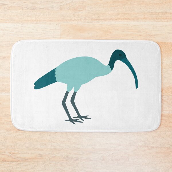 Item preview, Teal Bin Chicken on White designed and sold by Digitaldingo.