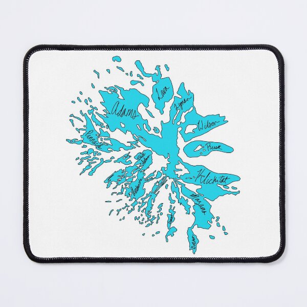 Item preview, Mount Adams Glaciers Named designed and sold by Corrie Mick.
