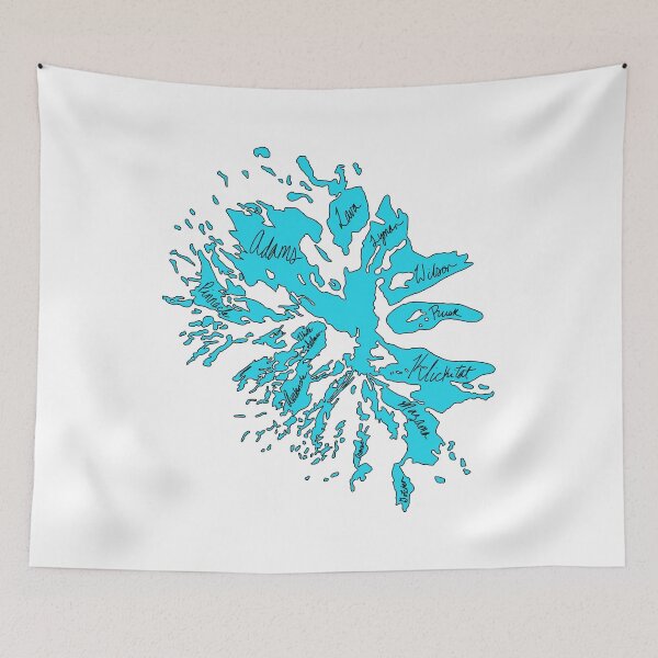 Item preview, Mount Adams Glaciers Named designed and sold by Corrie Mick.