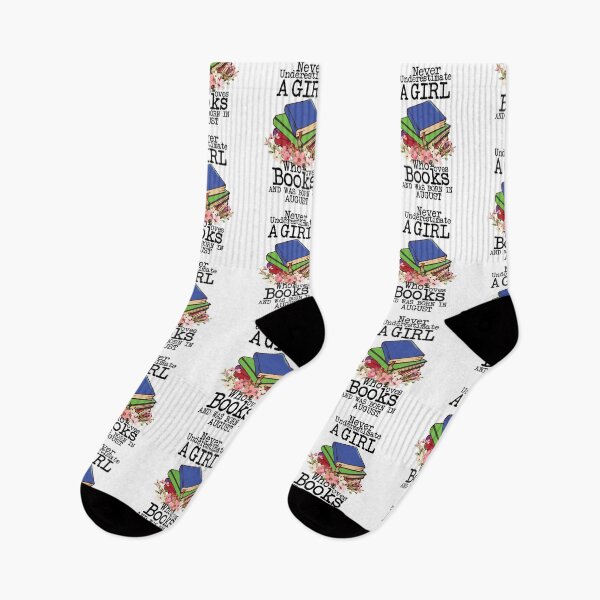 Item preview, Never Underestimate A Girl Who Loves Books And Was Born In August ,Funny Quote For intellectual girls  designed and sold by pedrored369.