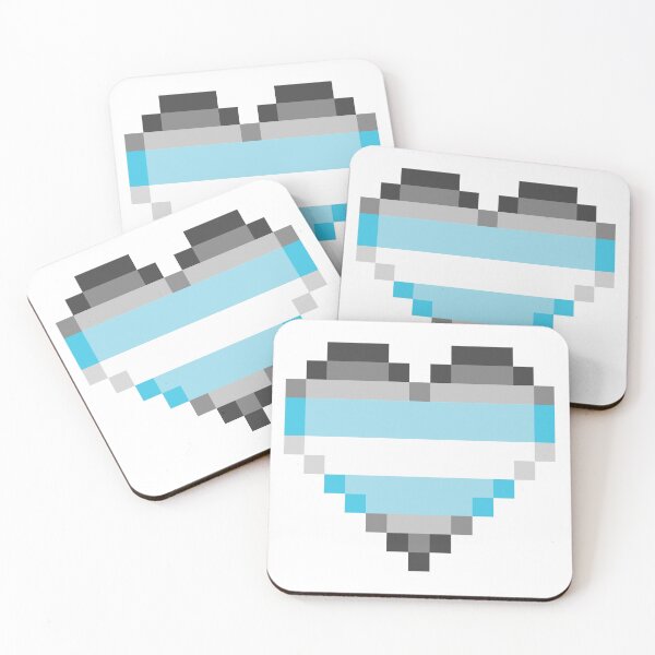 Item preview, Demiboy Pride Heart #3 designed and sold by NovotnyDesigns.
