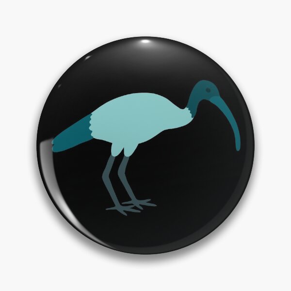 Item preview, Teal Bin Chicken on Black designed and sold by Digitaldingo.