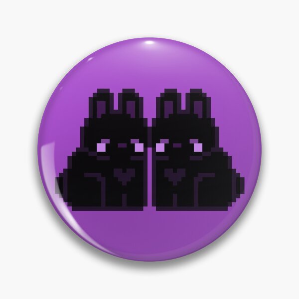 Item preview, Two Black Love Bunnies designed and sold by rin3d .