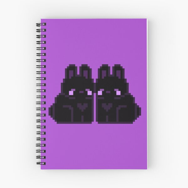 Item preview, Two Black Love Bunnies designed and sold by rin3d .