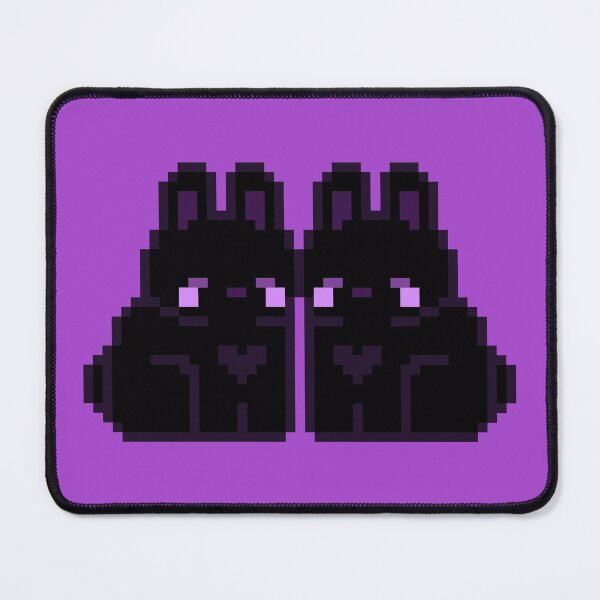 Item preview, Two Black Love Bunnies designed and sold by rin3d .