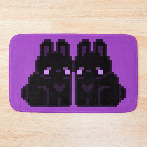 Item preview, Two Black Love Bunnies designed and sold by rin3d .
