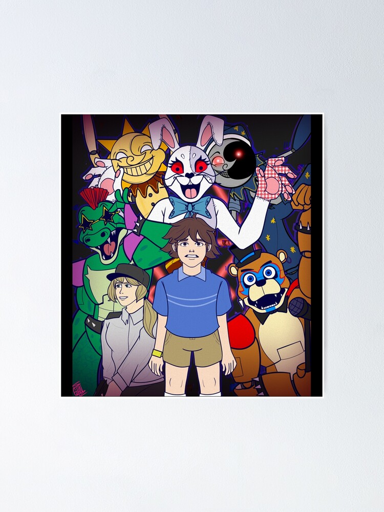 Five Nights at Freddy's: Security Breach - Group Wall Poster