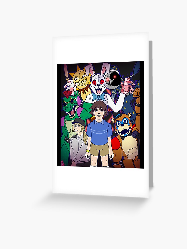 FNAF Security Breach character Postcard for Sale by 9chaa