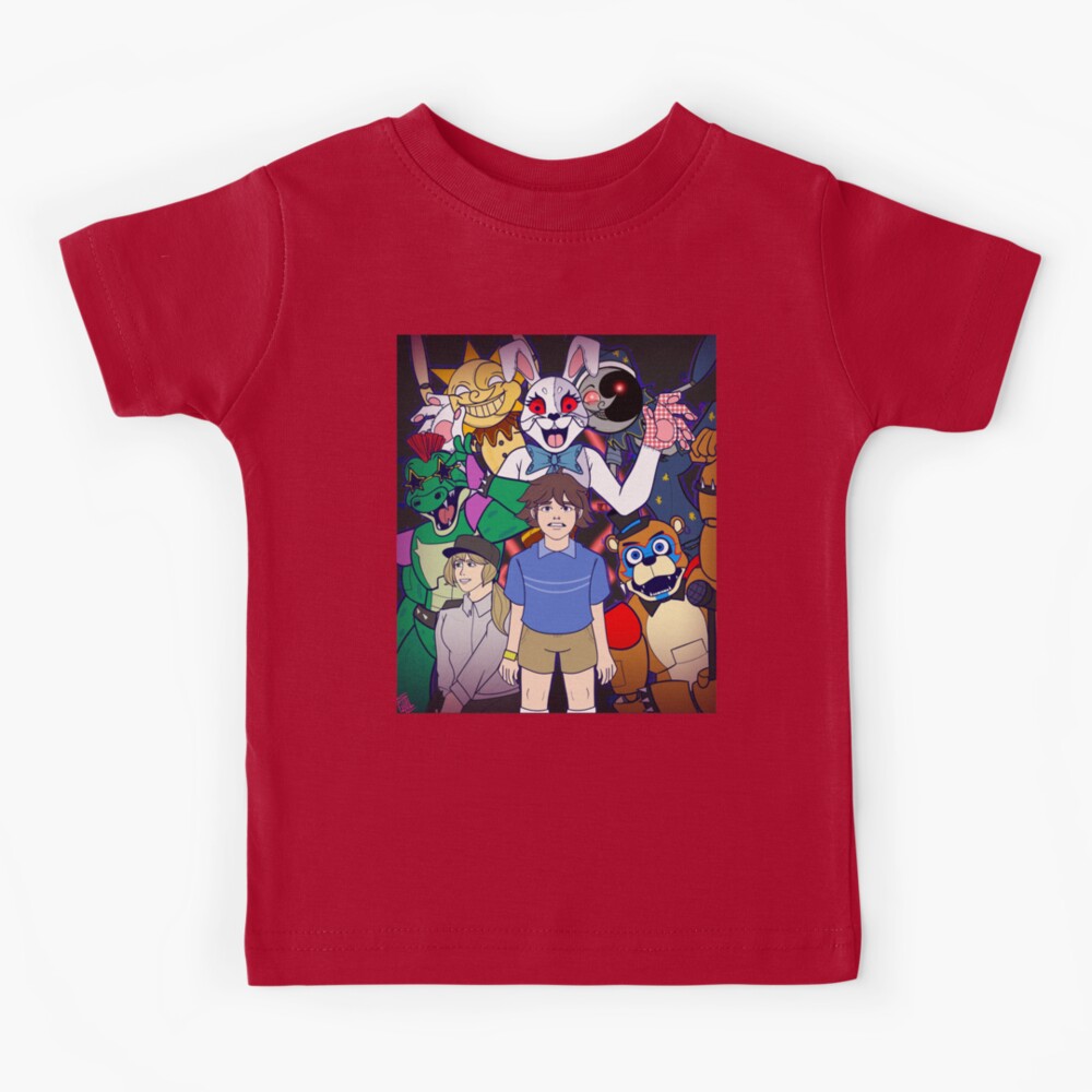 FNAF Security Breach character Kids T-Shirt for Sale by 9chaa