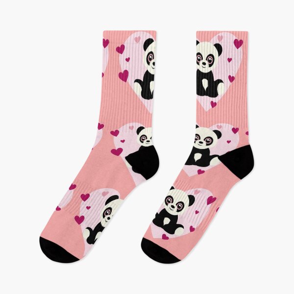 Item preview, Adorable panda with love hearts  designed and sold by LukjanovArt.