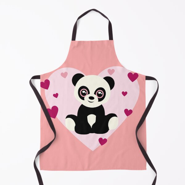 Item preview, Adorable panda with love hearts designed and sold by LukjanovArt.