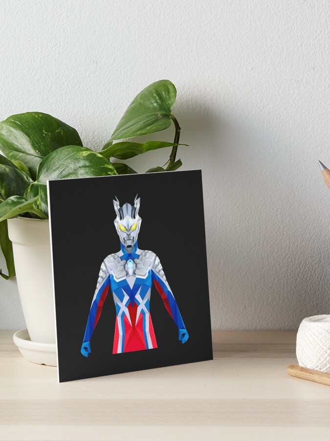 Ultraman Zero (Low Poly Art)
