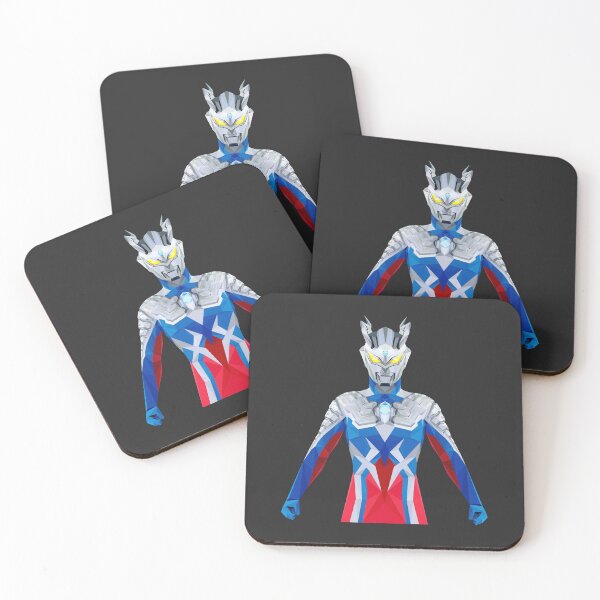 Item preview, Ultraman Zero (Low Poly Art) designed and sold by mattzwug-draws.