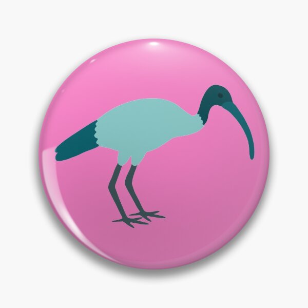 Item preview, Teal Bin Chicken on Pink designed and sold by Digitaldingo.