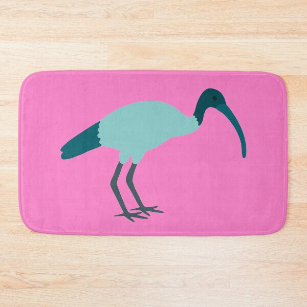 Item preview, Teal Bin Chicken on Pink designed and sold by Digitaldingo.