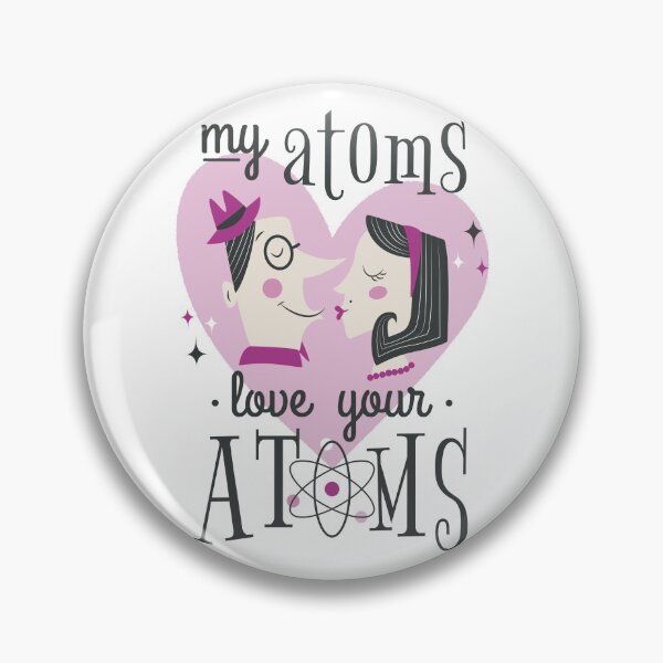 Item preview, My Atoms Love Your Atoms Valentine's Day designed and sold by kenix73.