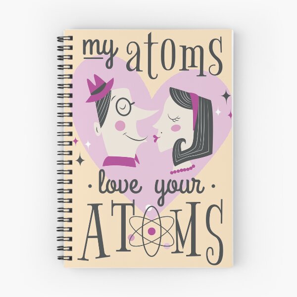 Item preview, My Atoms Love Your Atoms Valentine's Day designed and sold by kenix73.
