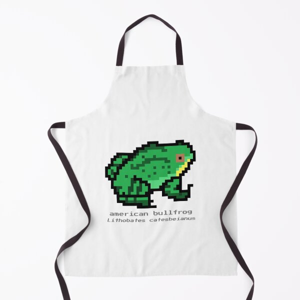 Item preview, Pixel American Bullfrog designed and sold by CheesyBugShop.