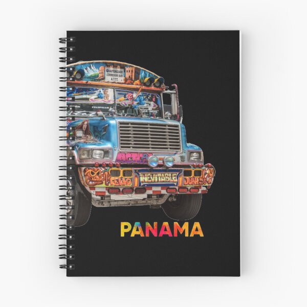 Item preview, Diabolos Rojos buss in Panama Red Devil Style Art Panamanian Buses in Panama City designed and sold by best-of-panama.